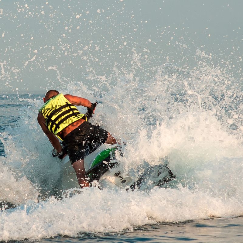 Sporty,Ride,On,A,Water,Bike